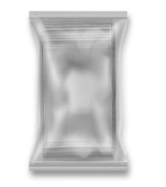 100x Druckverschlussbeutel 4cm x 6cm Transparent Tütchen 3